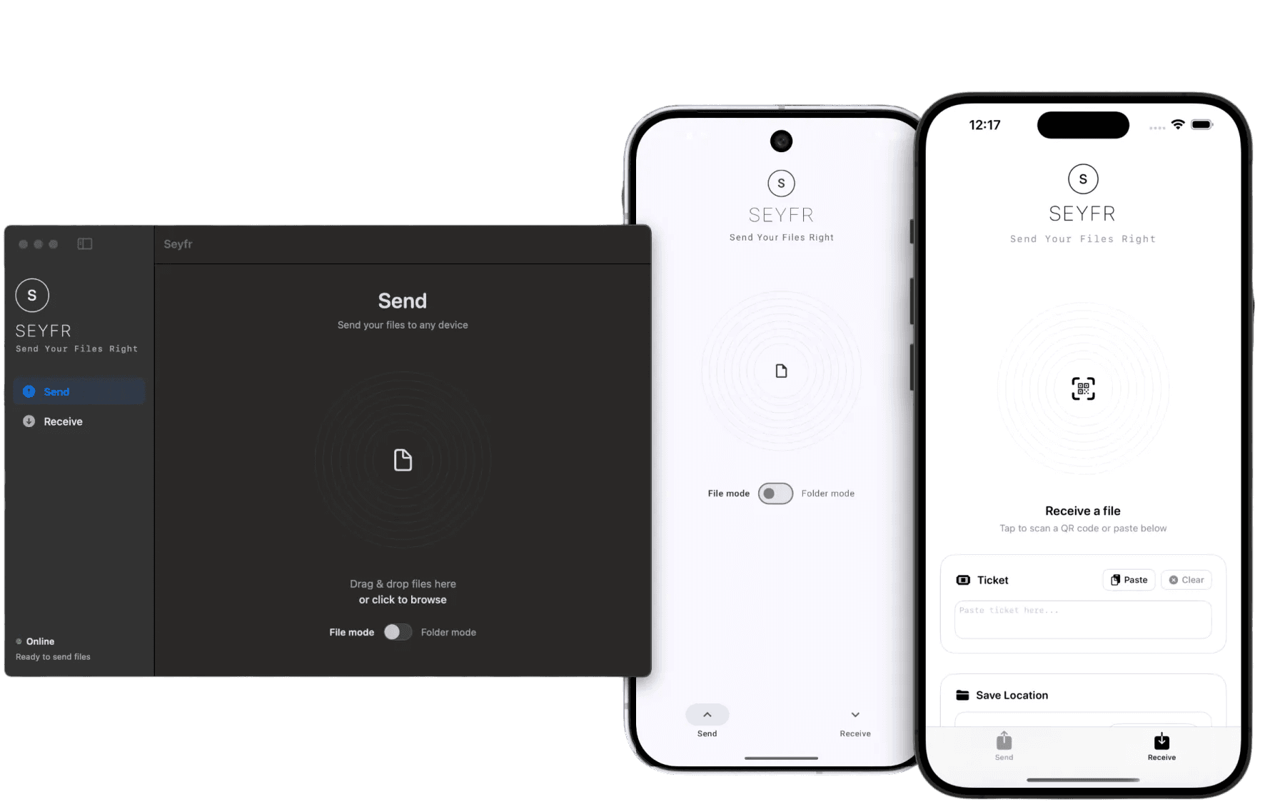 SEYFR - Send Your Files Right!