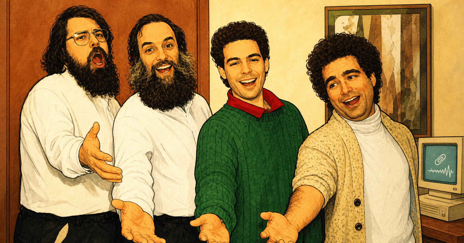 The First Email Attachment Was a Barbershop Song. Why Are We Still Using Email to Send 4K Video?